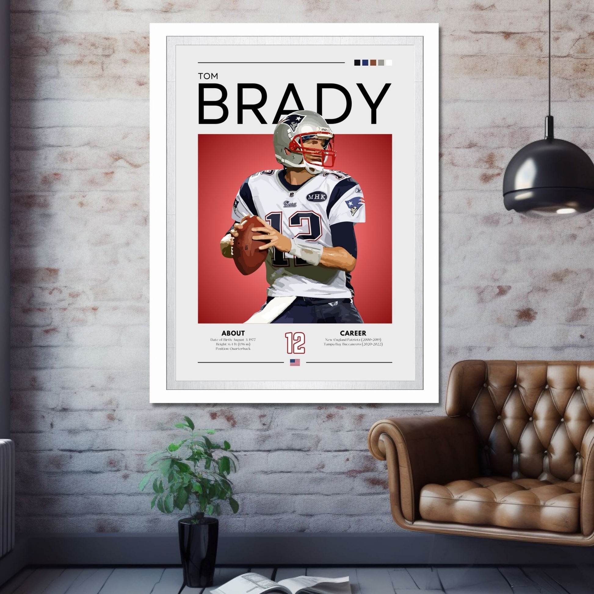 Tom Brady Poster