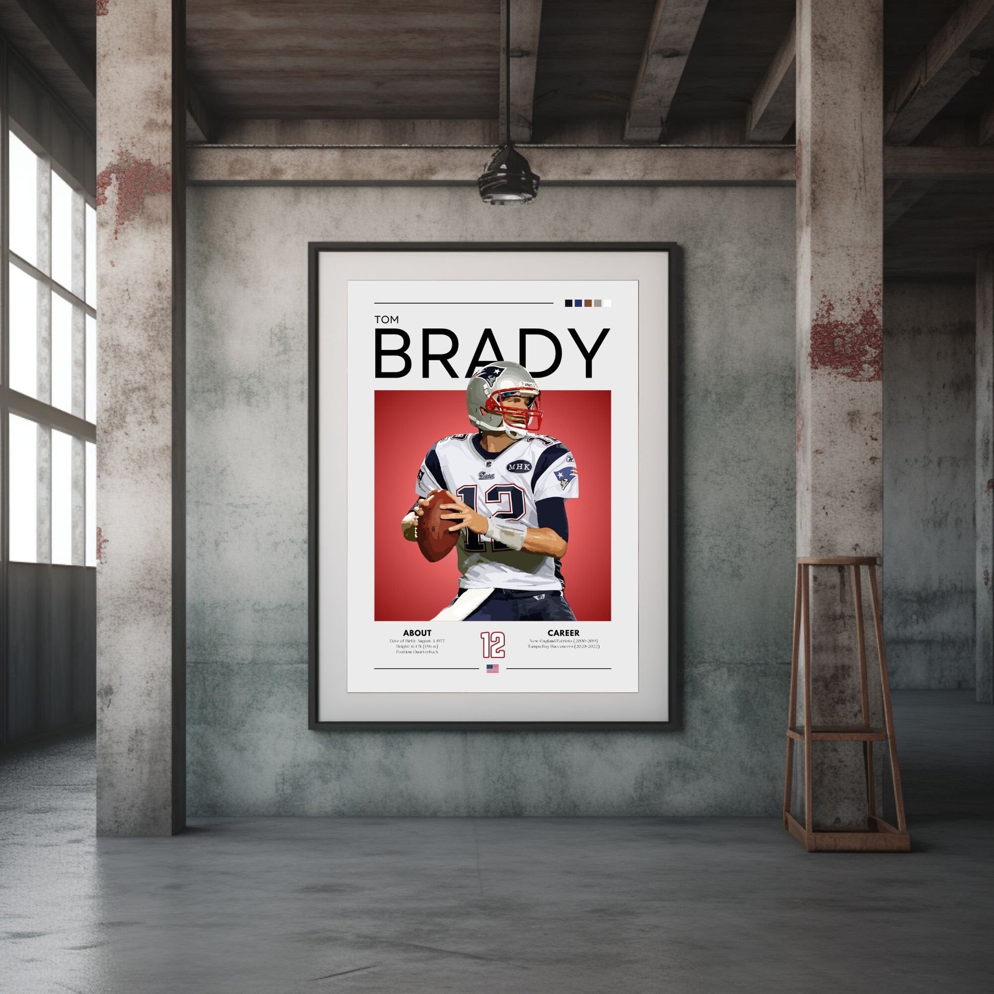 Tom Brady Poster