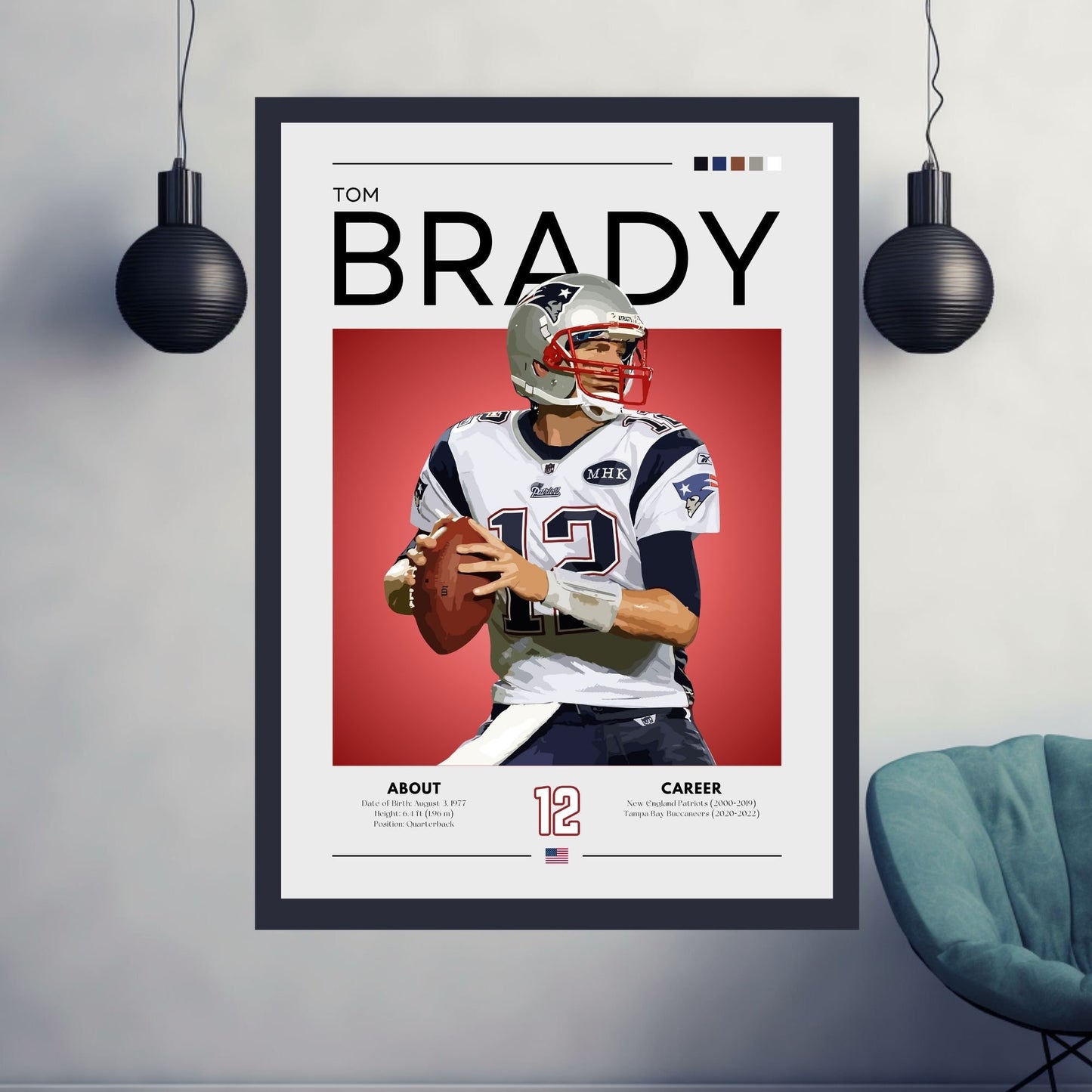 Tom Brady Poster