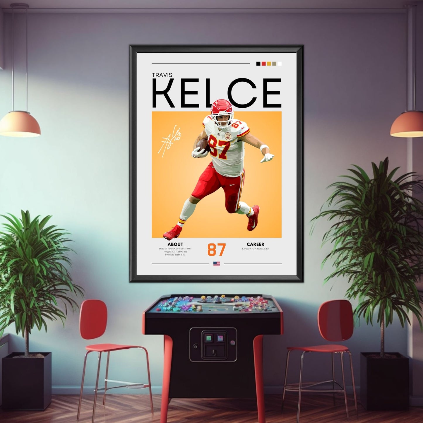 Travis Kelce poster