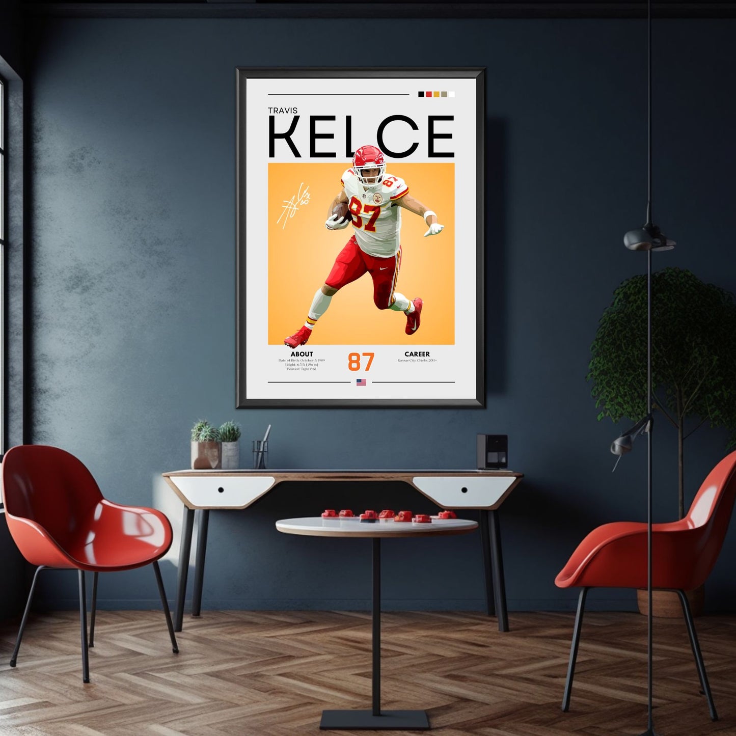 Travis Kelce poster