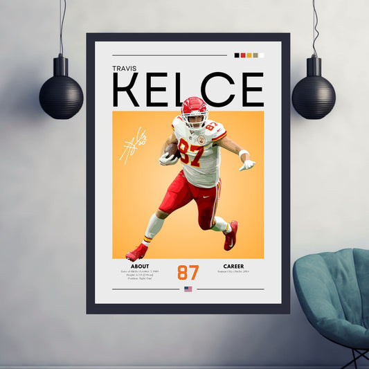 Travis Kelce poster