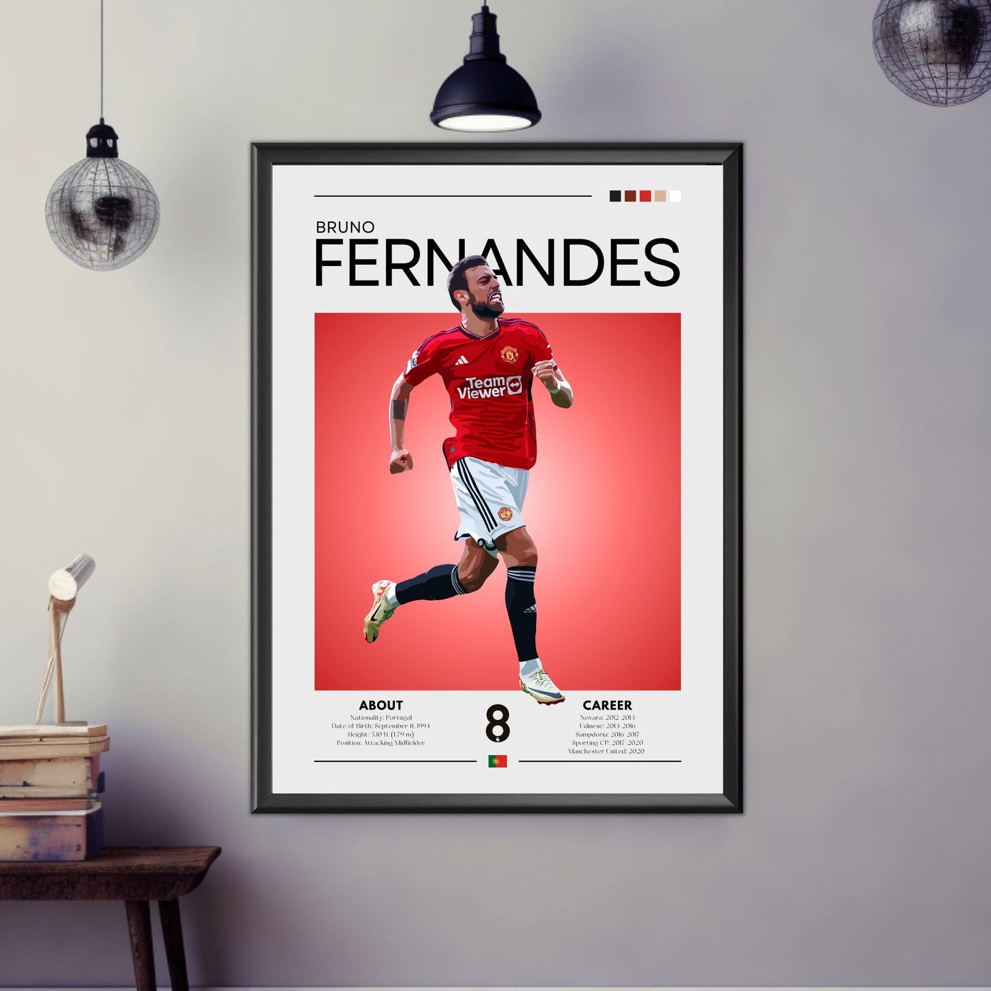 Bruno Fernandes poster