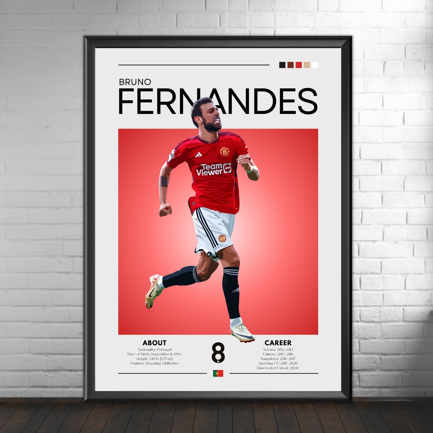 Bruno Fernandes poster