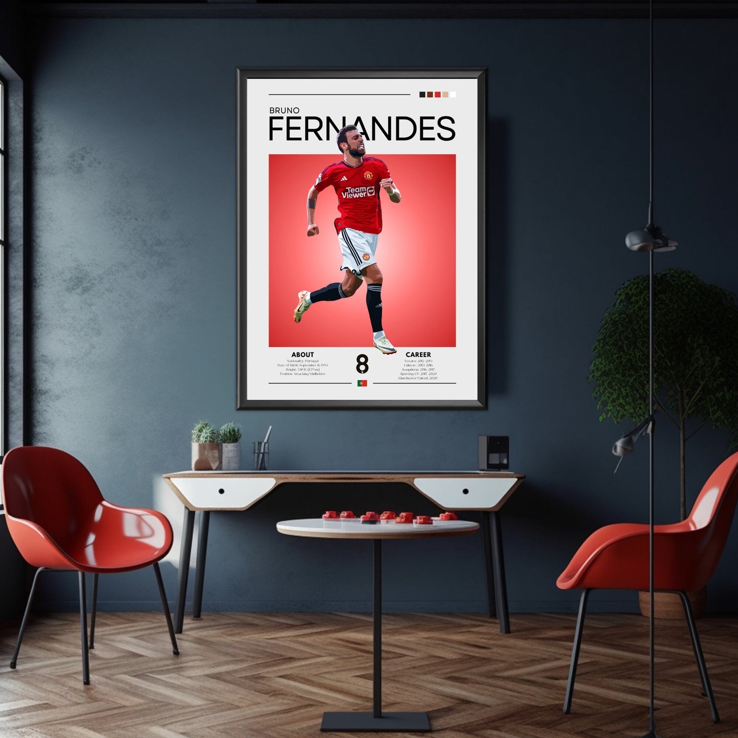 Bruno Fernandes poster