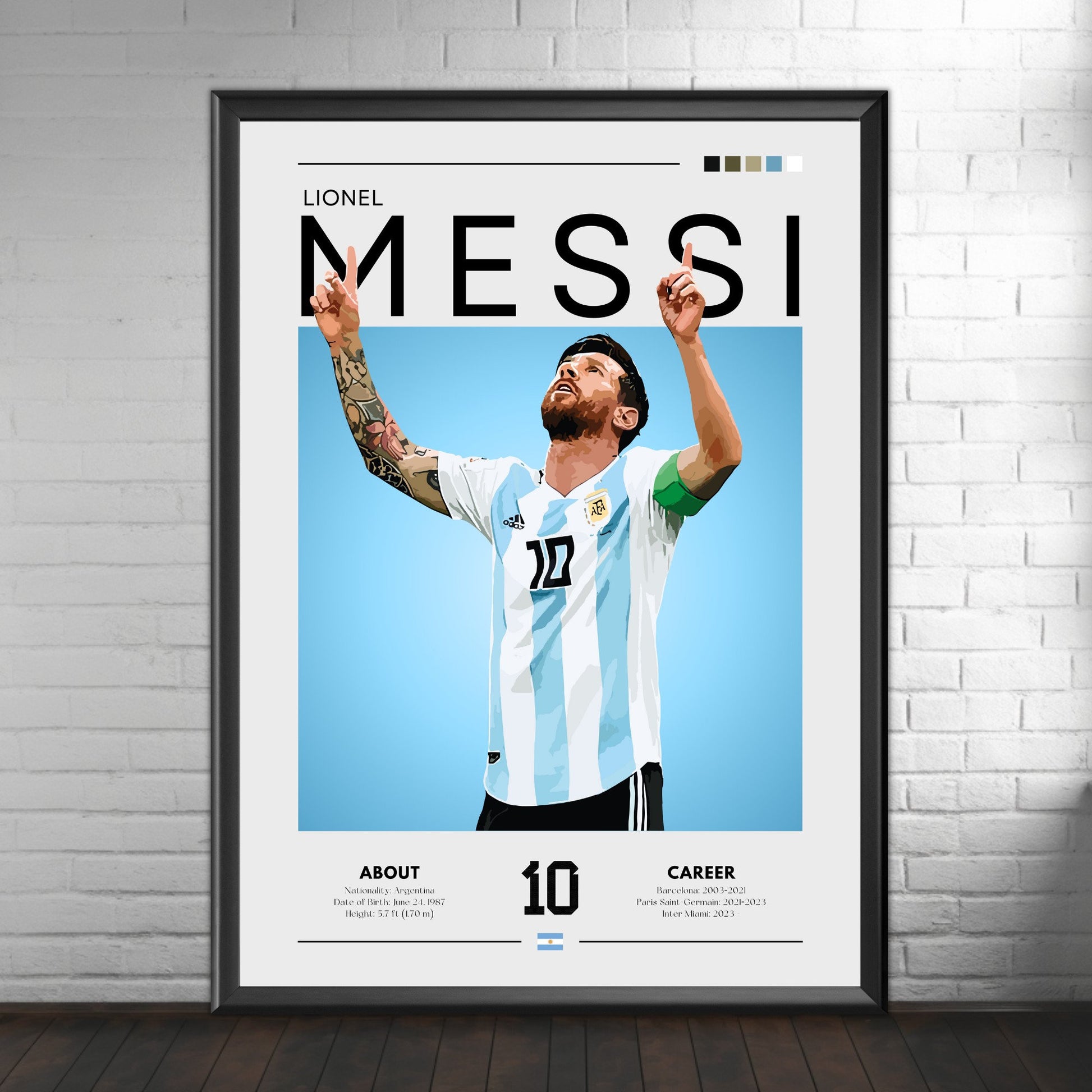 Lionel Messi Poster