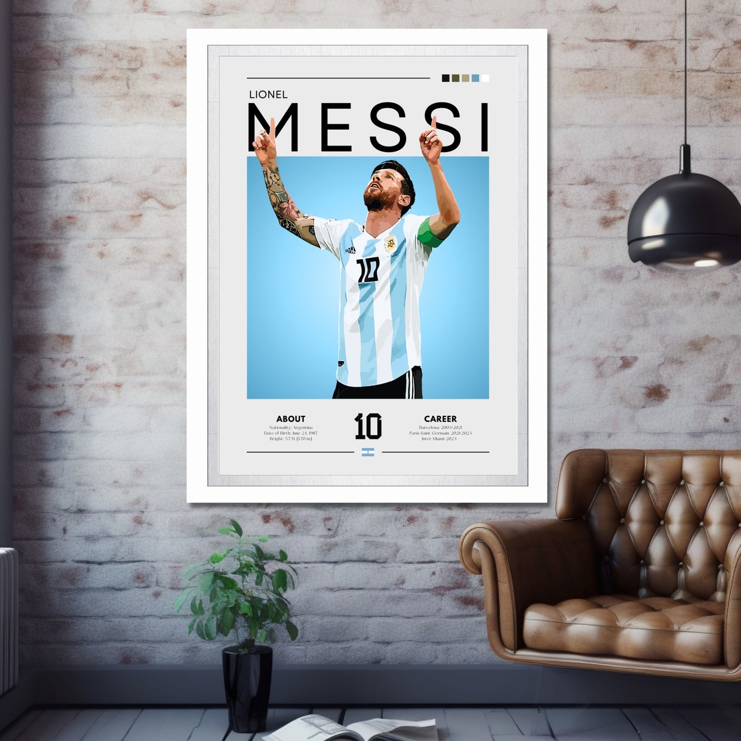 Lionel Messi Poster