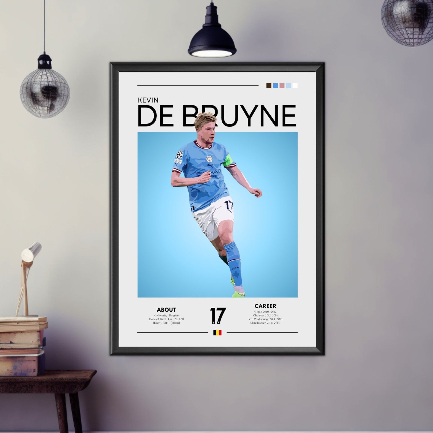 Kevin De Bruyne Poster