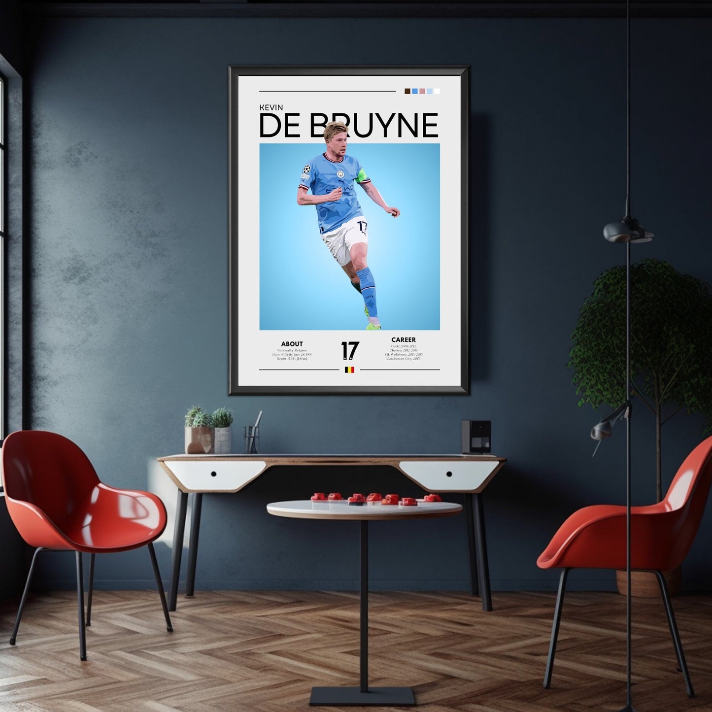 Kevin De Bruyne Poster