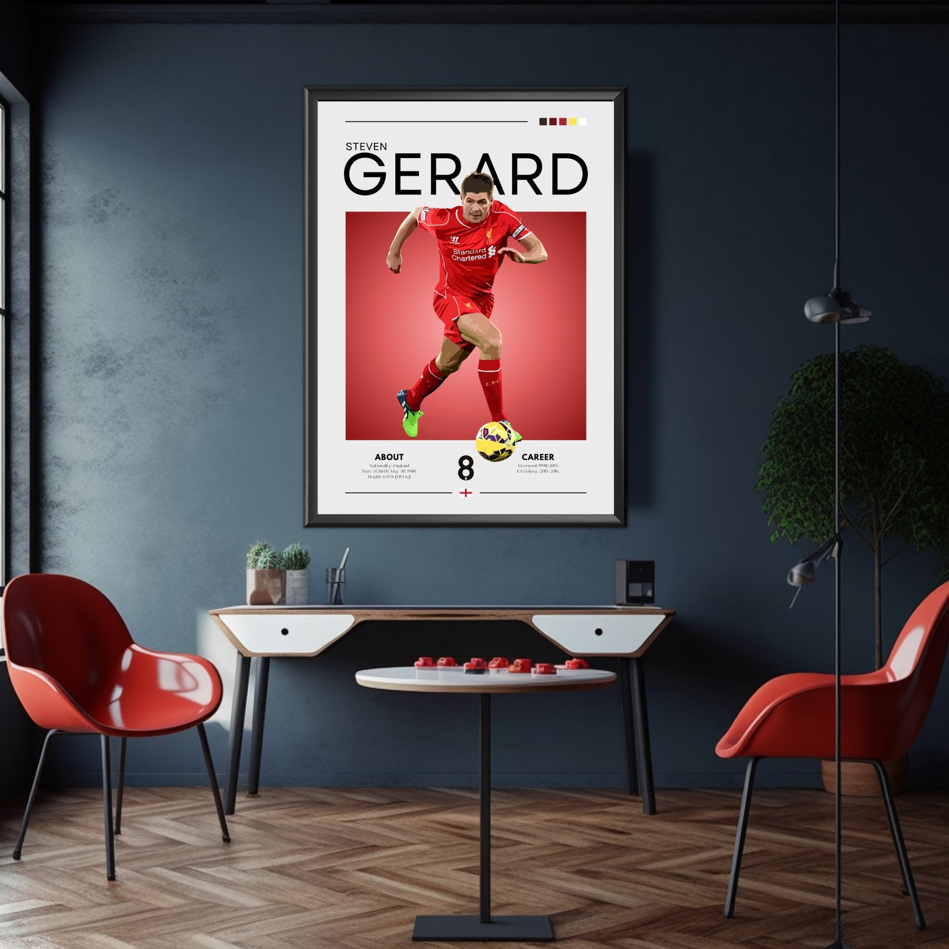 Steven Gerard poster