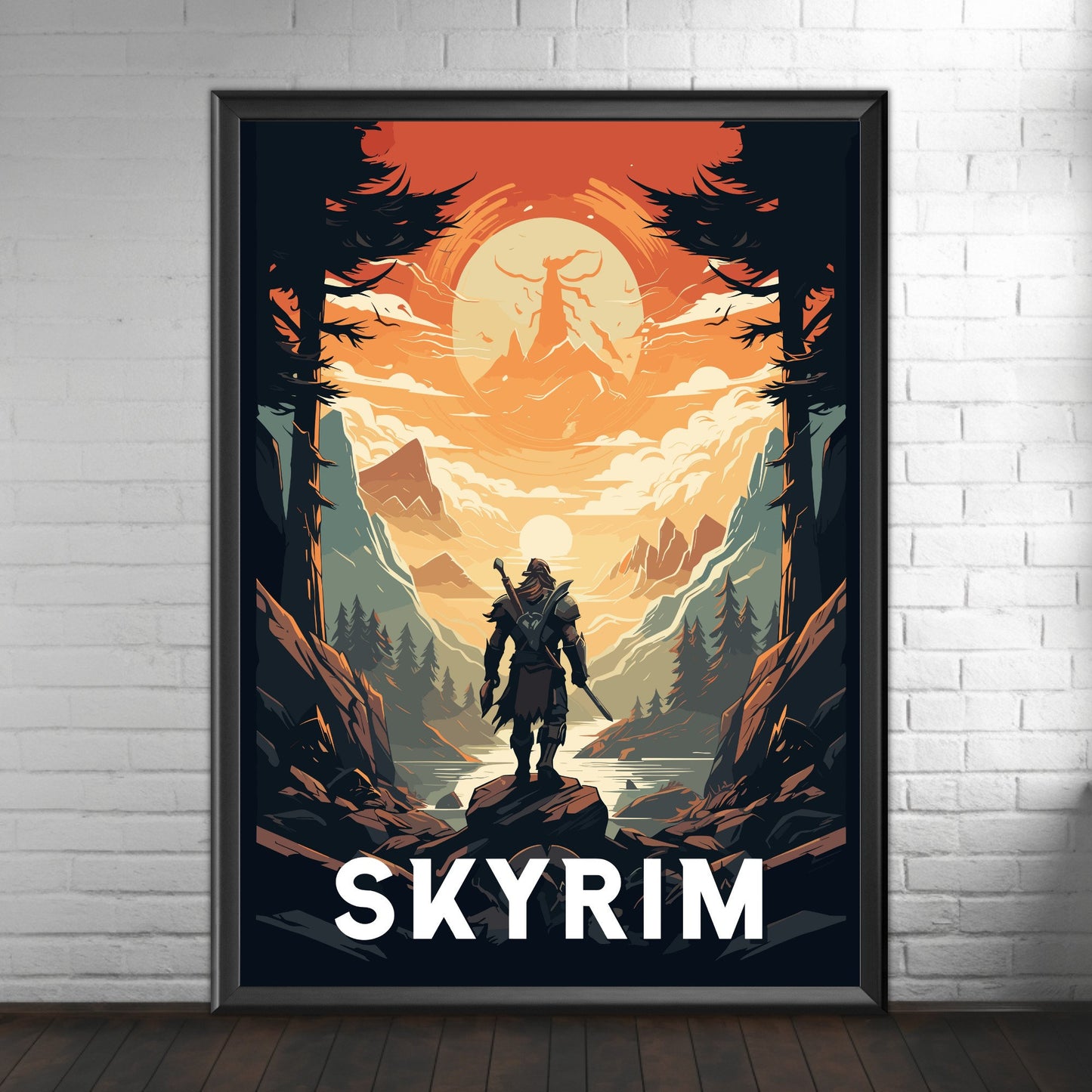 Skyrim poster