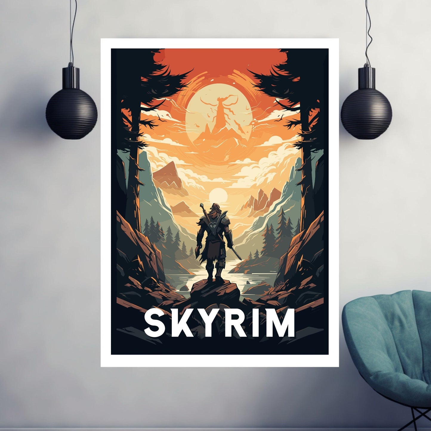 Skyrim poster