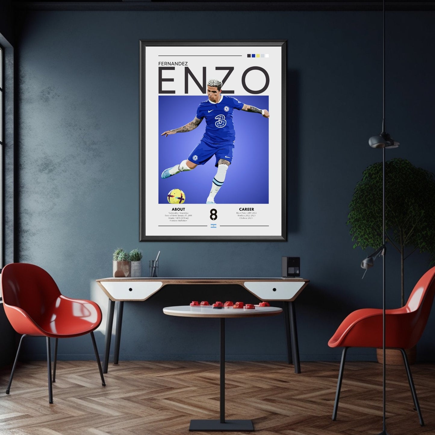 Enzo Fernandez poster