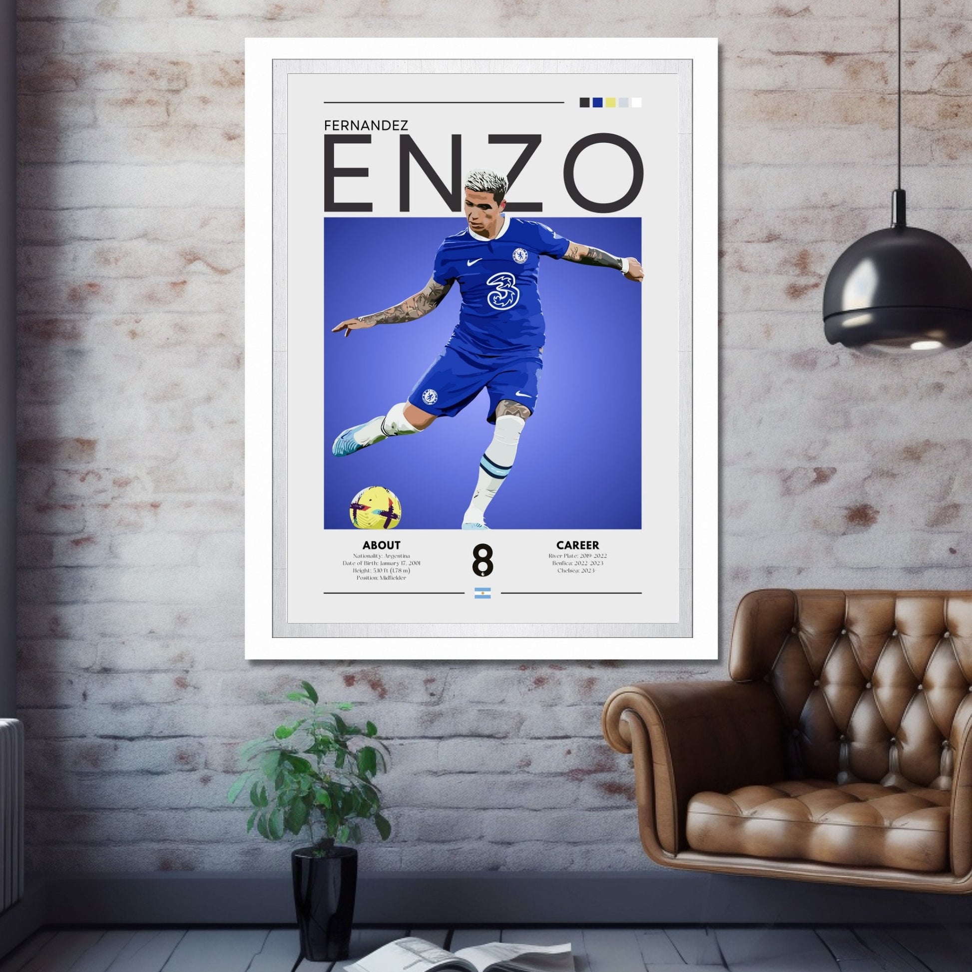 Enzo Fernandez poster