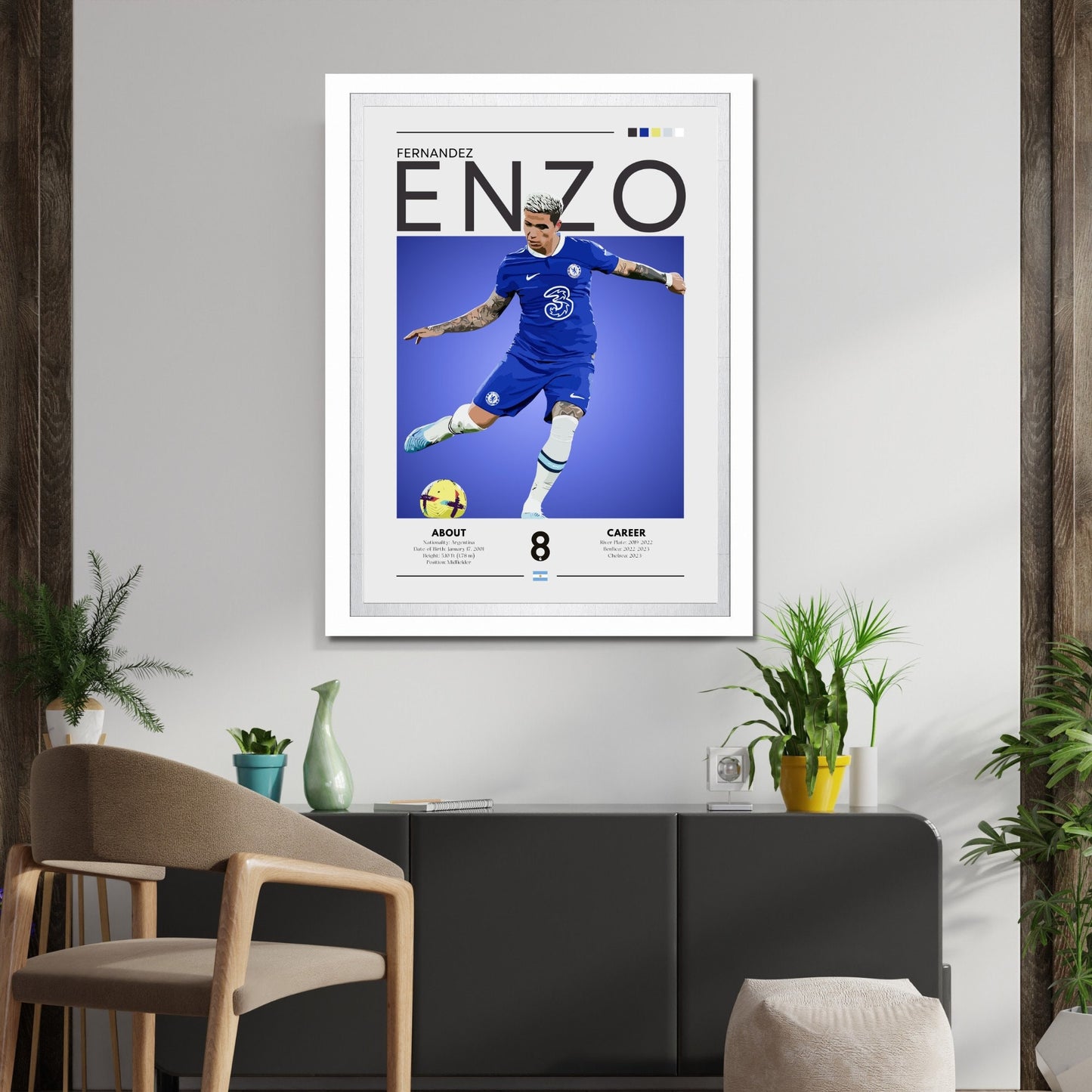 Enzo Fernandez poster