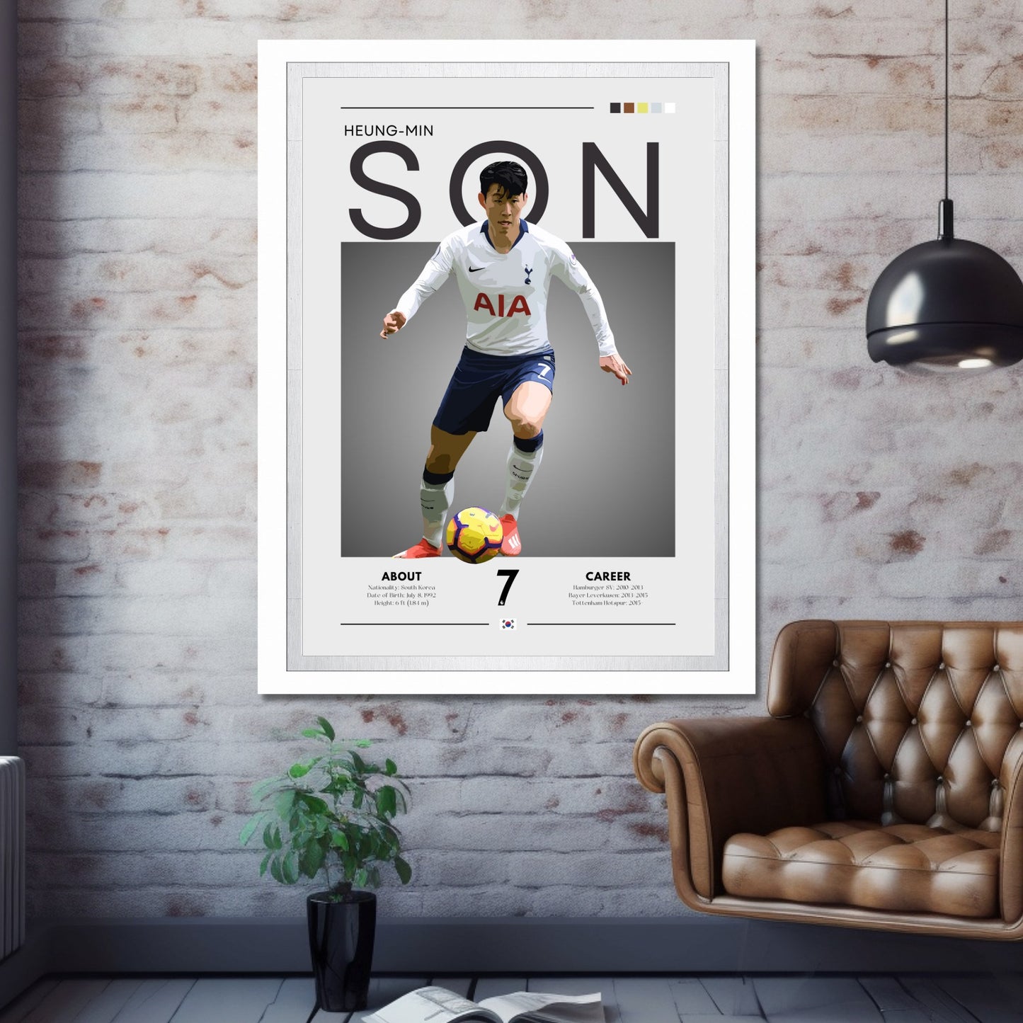 Son Heung-min Poster