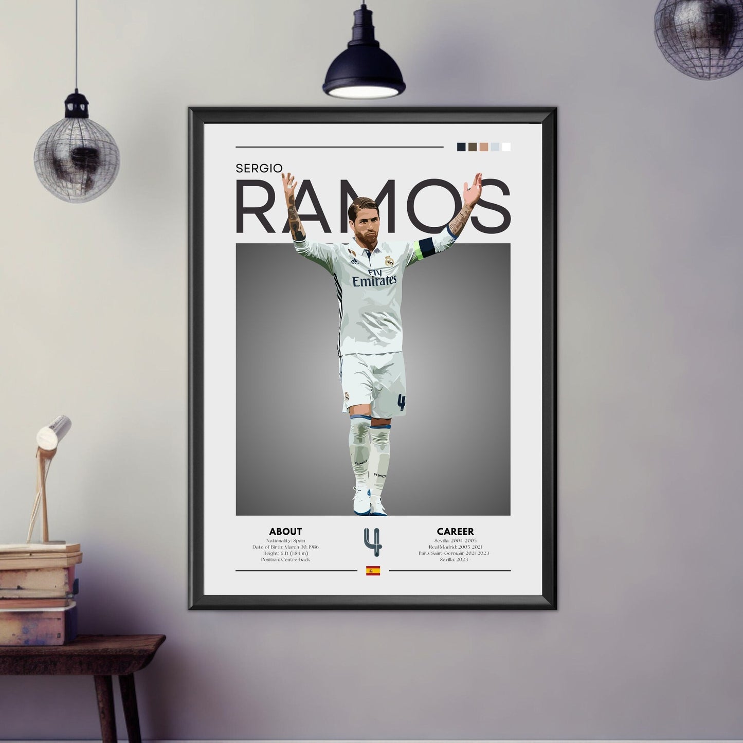 Sergio Ramos Poster