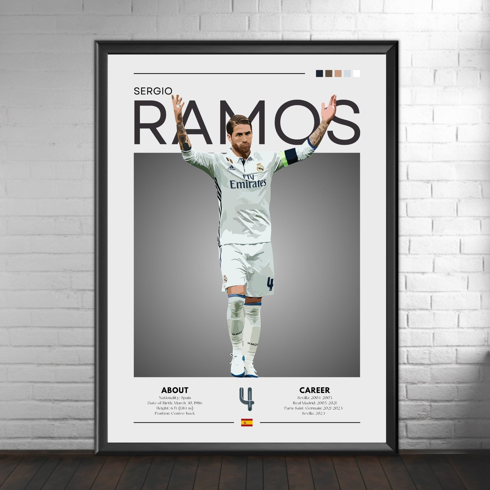 Sergio Ramos Poster