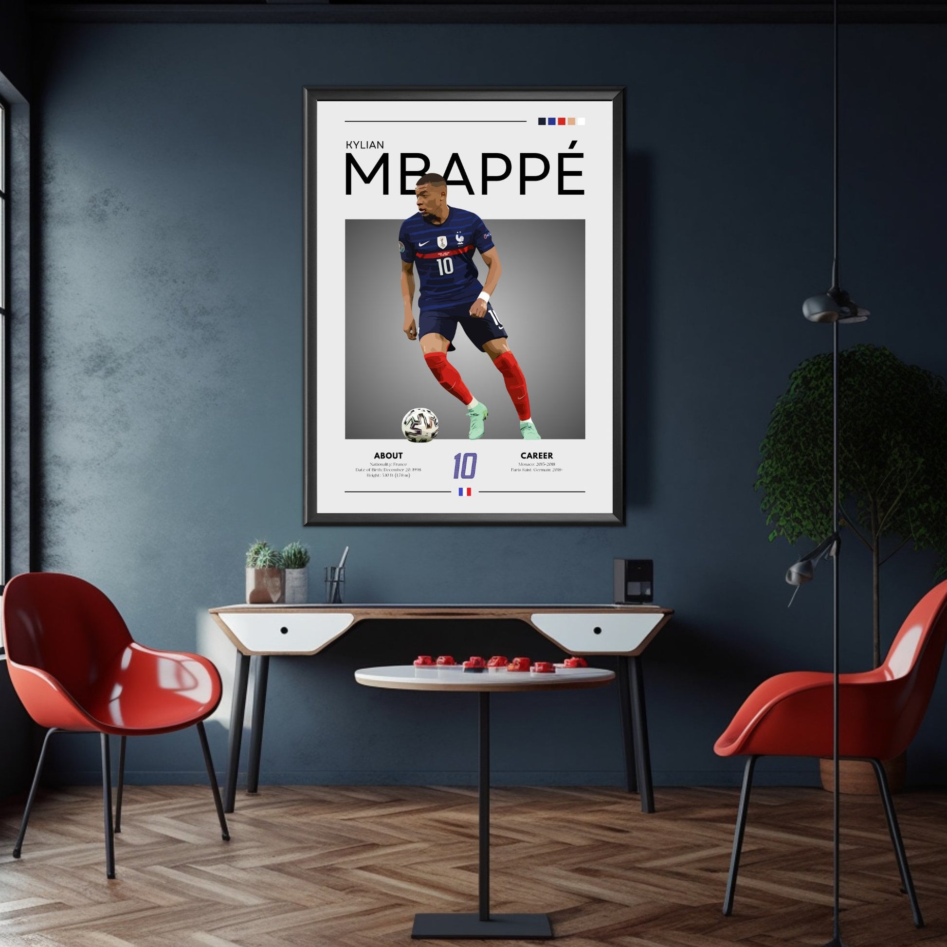 Kylian Mbappe poster