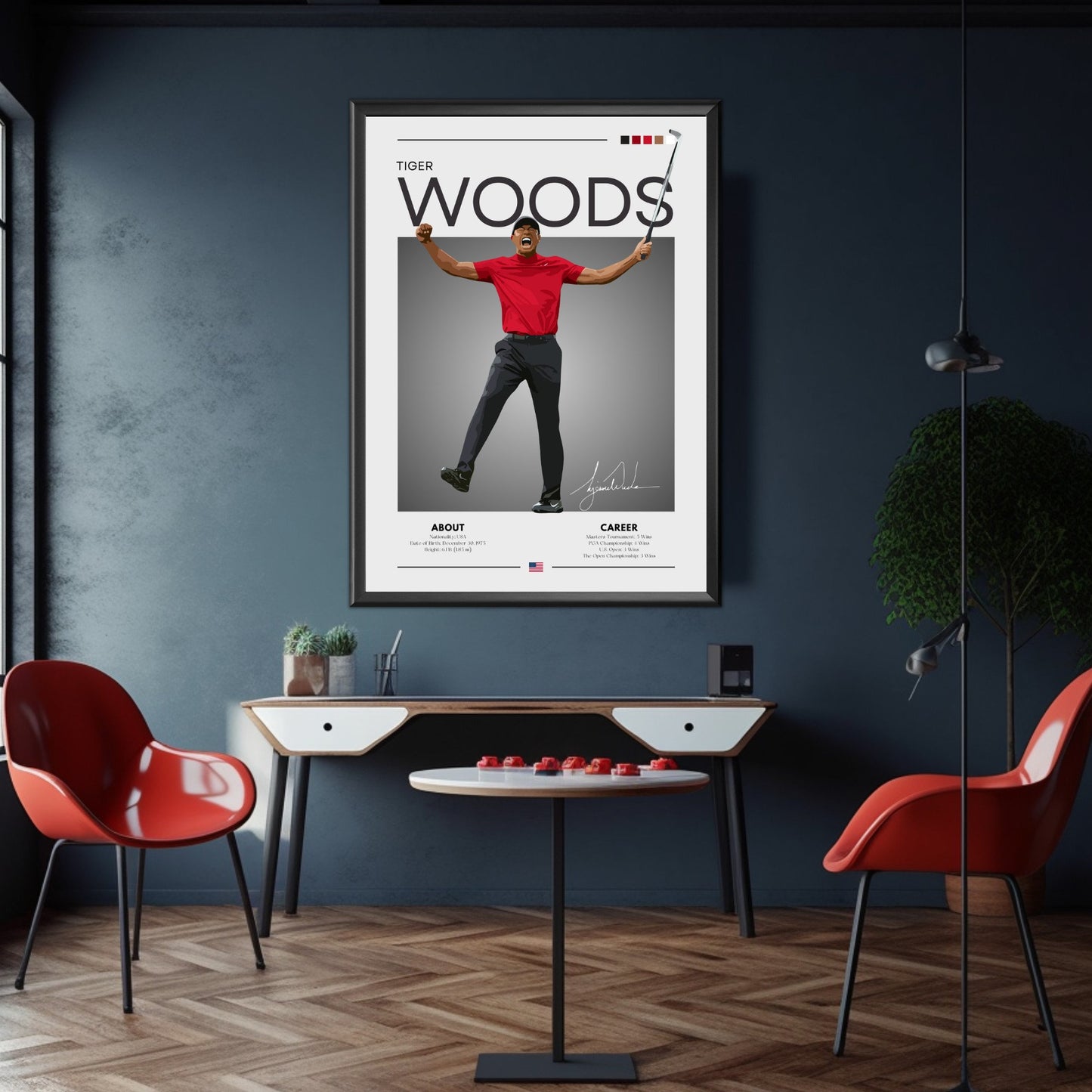 Tiger Woods poster