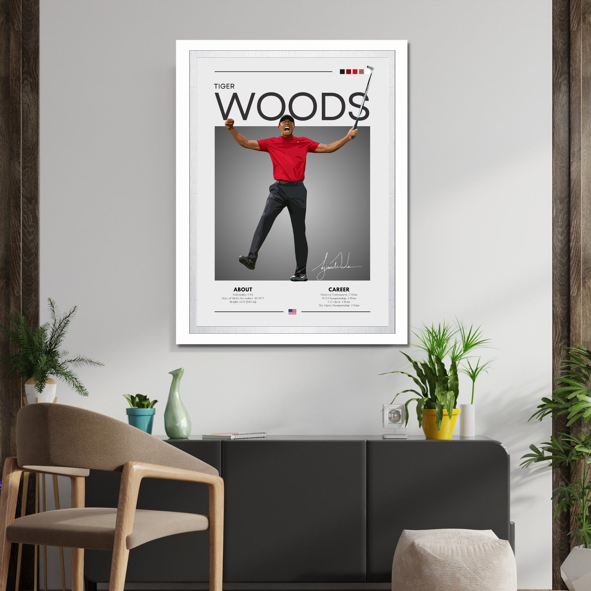 Tiger Woods poster