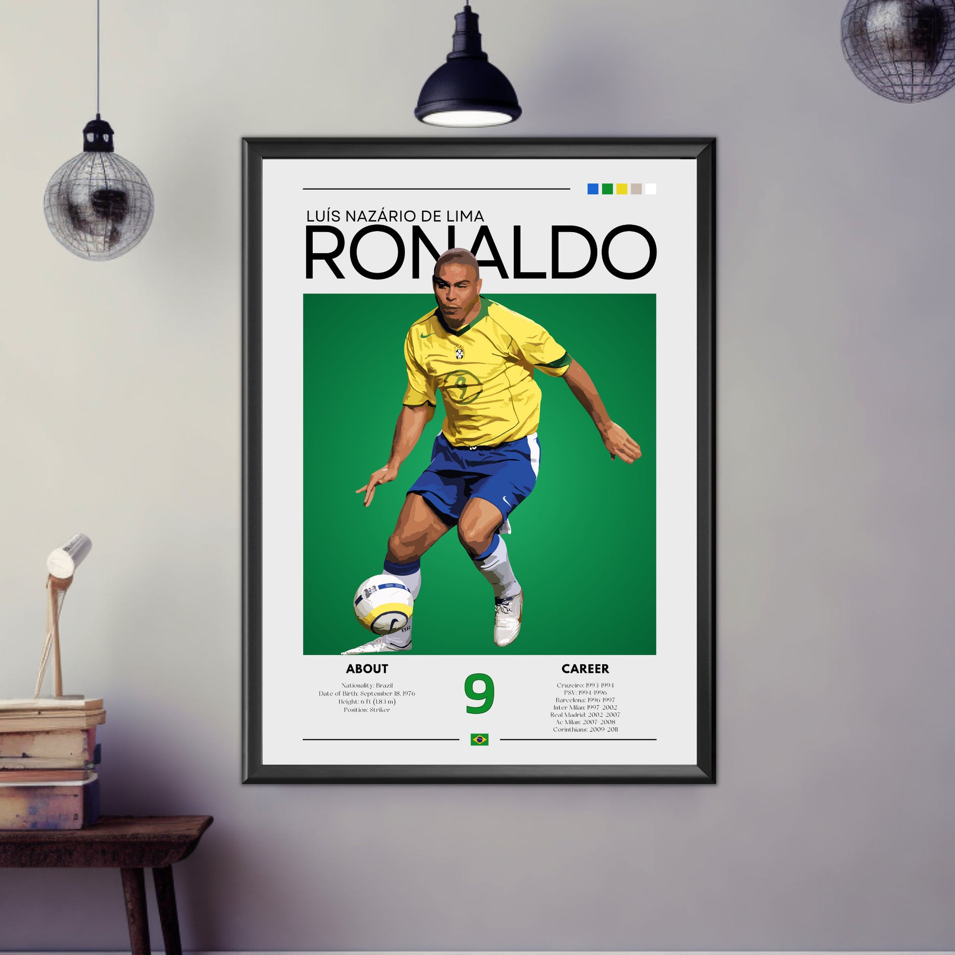 Ronaldo Nazário poster