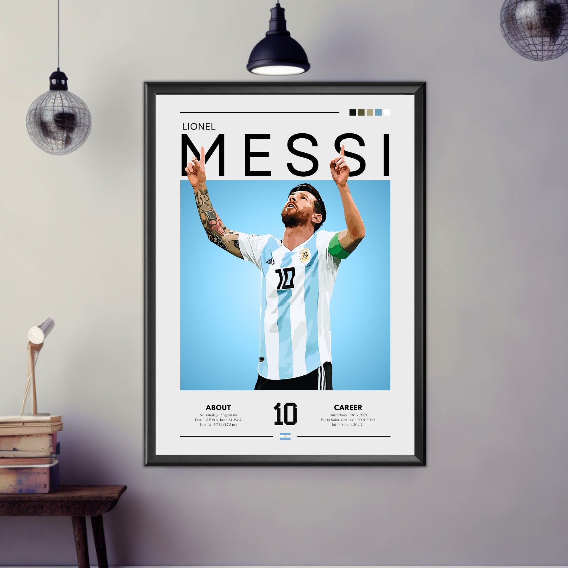 Lionel Messi Poster