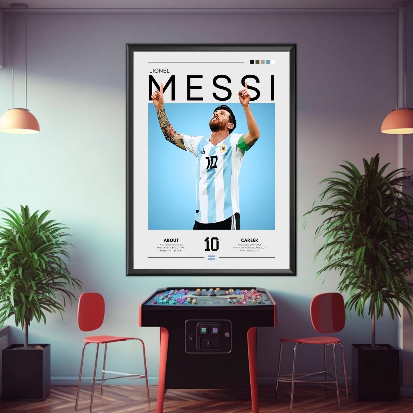 Lionel Messi Poster