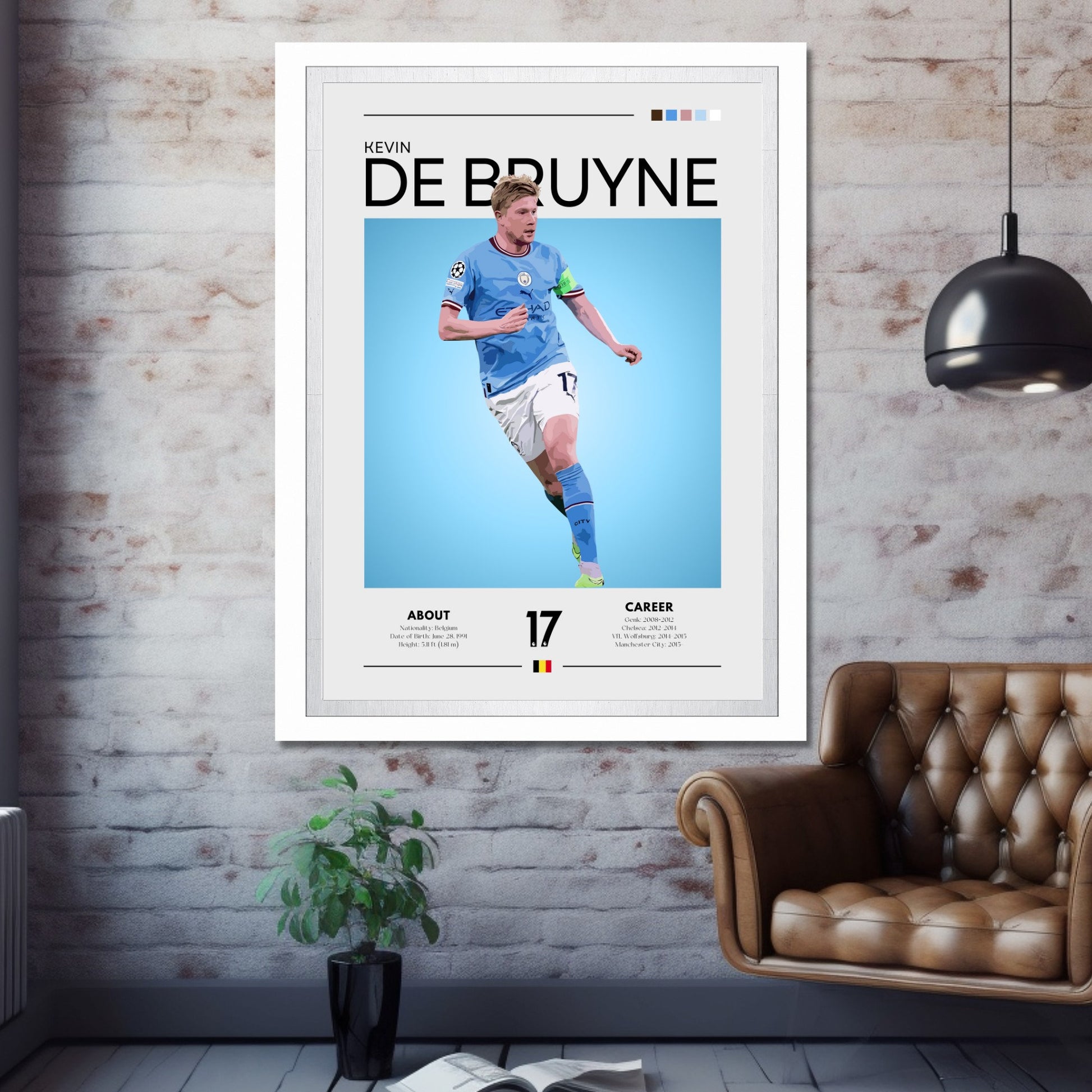 Kevin De Bruyne Poster