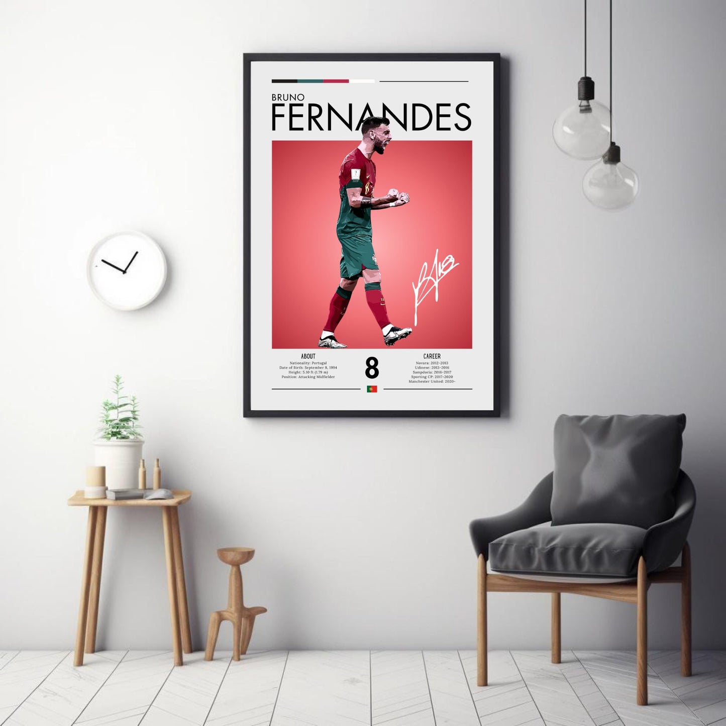 Bruno Fernandes poster