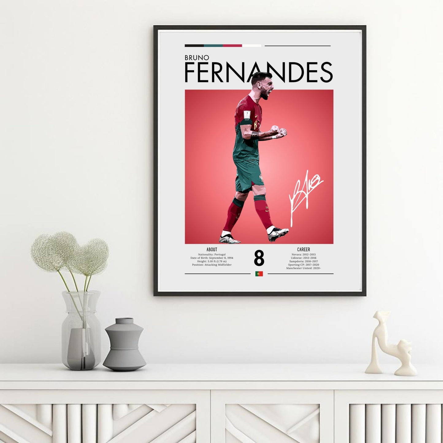 Bruno Fernandes poster