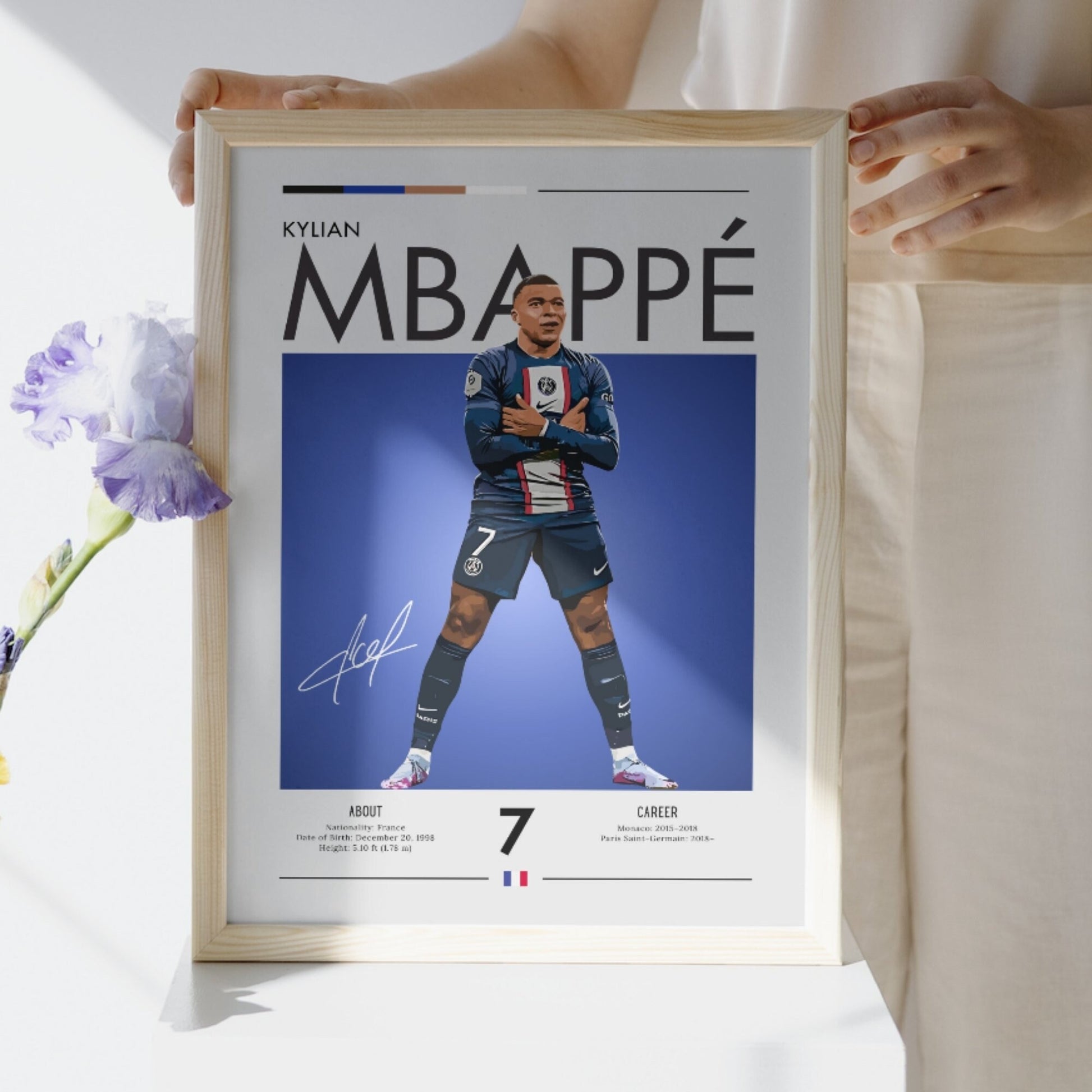 Kylian Mbappe Poster