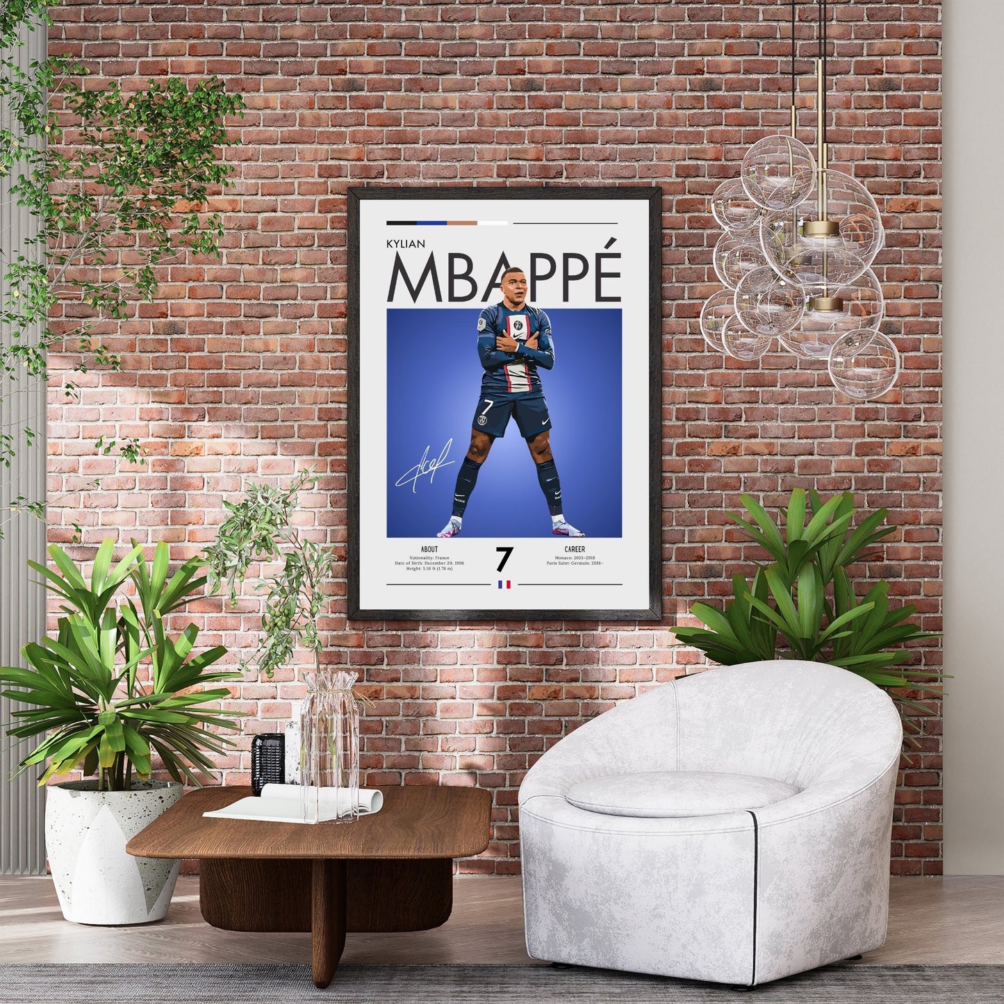 Kylian Mbappe Poster