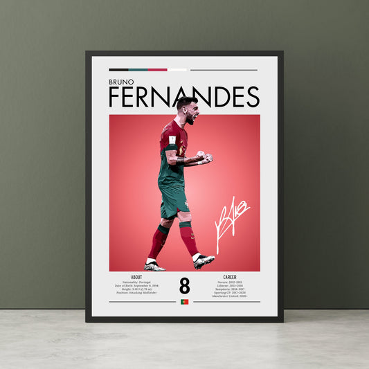 Bruno Fernandes poster