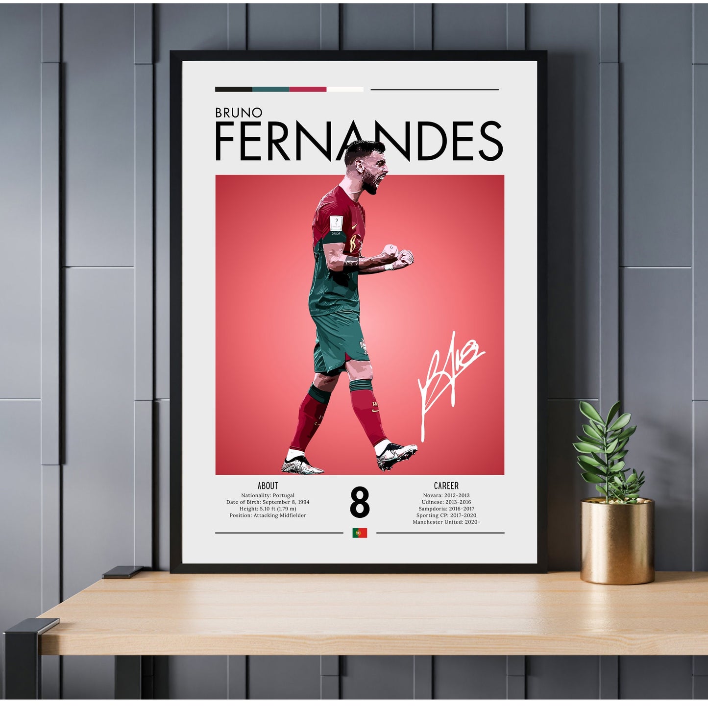 Bruno Fernandes poster