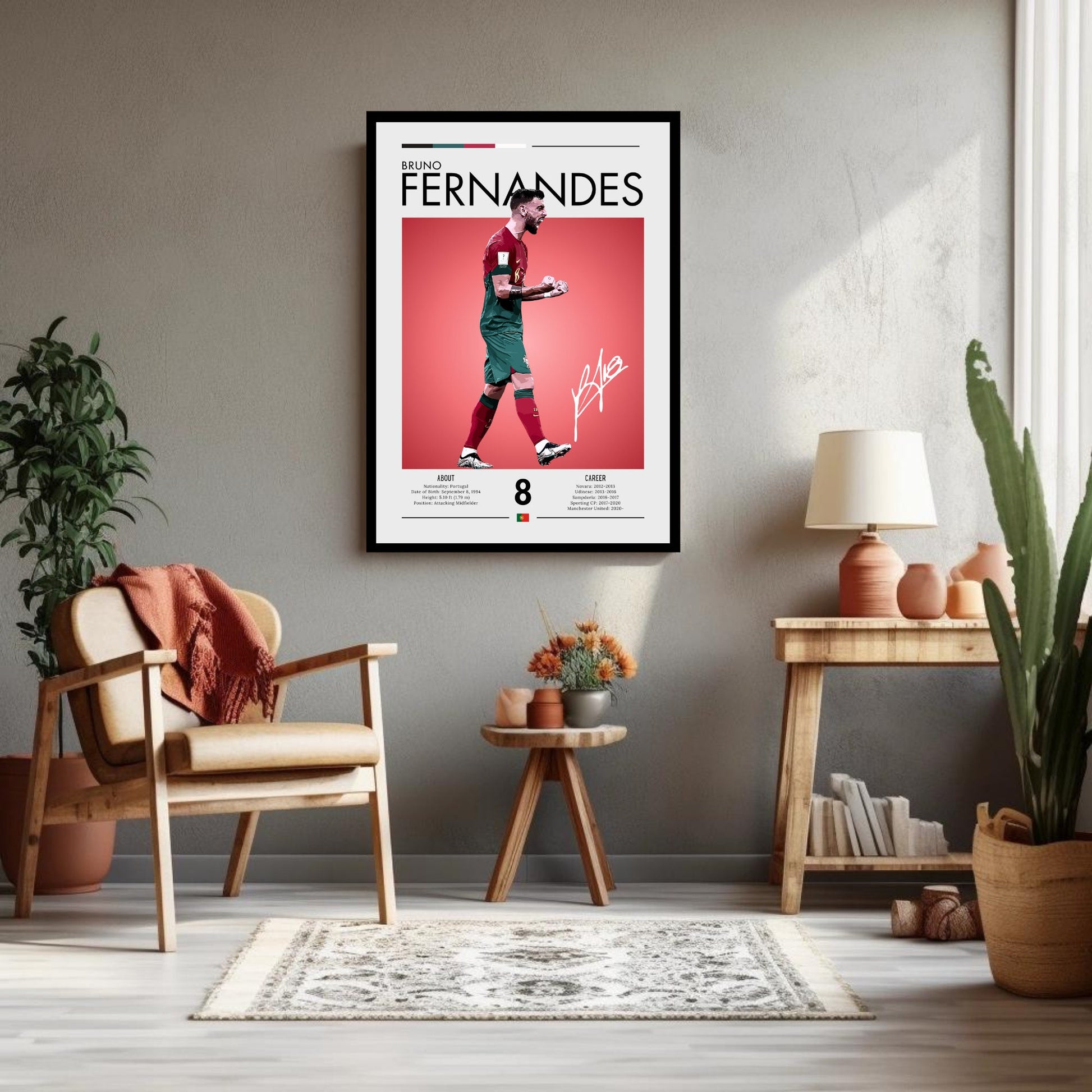 Bruno Fernandes poster