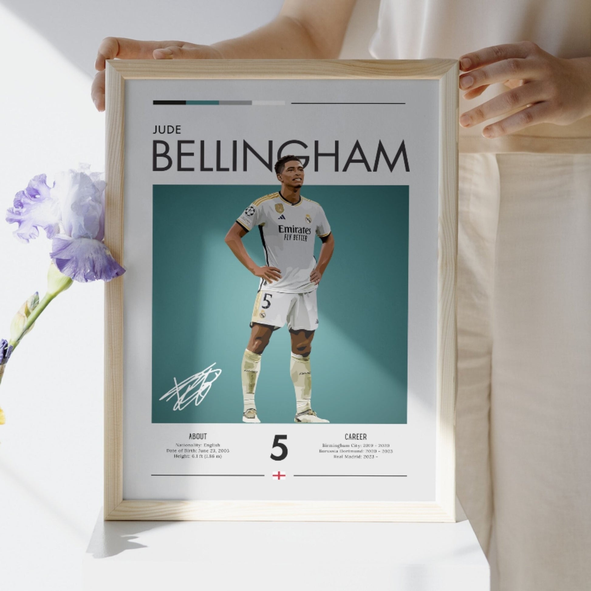 Jude Bellingham Real Madrid Poster