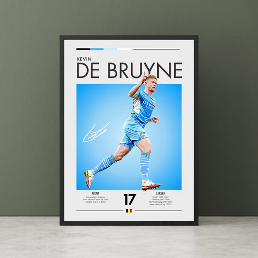 Kevin De Bruyne Poster