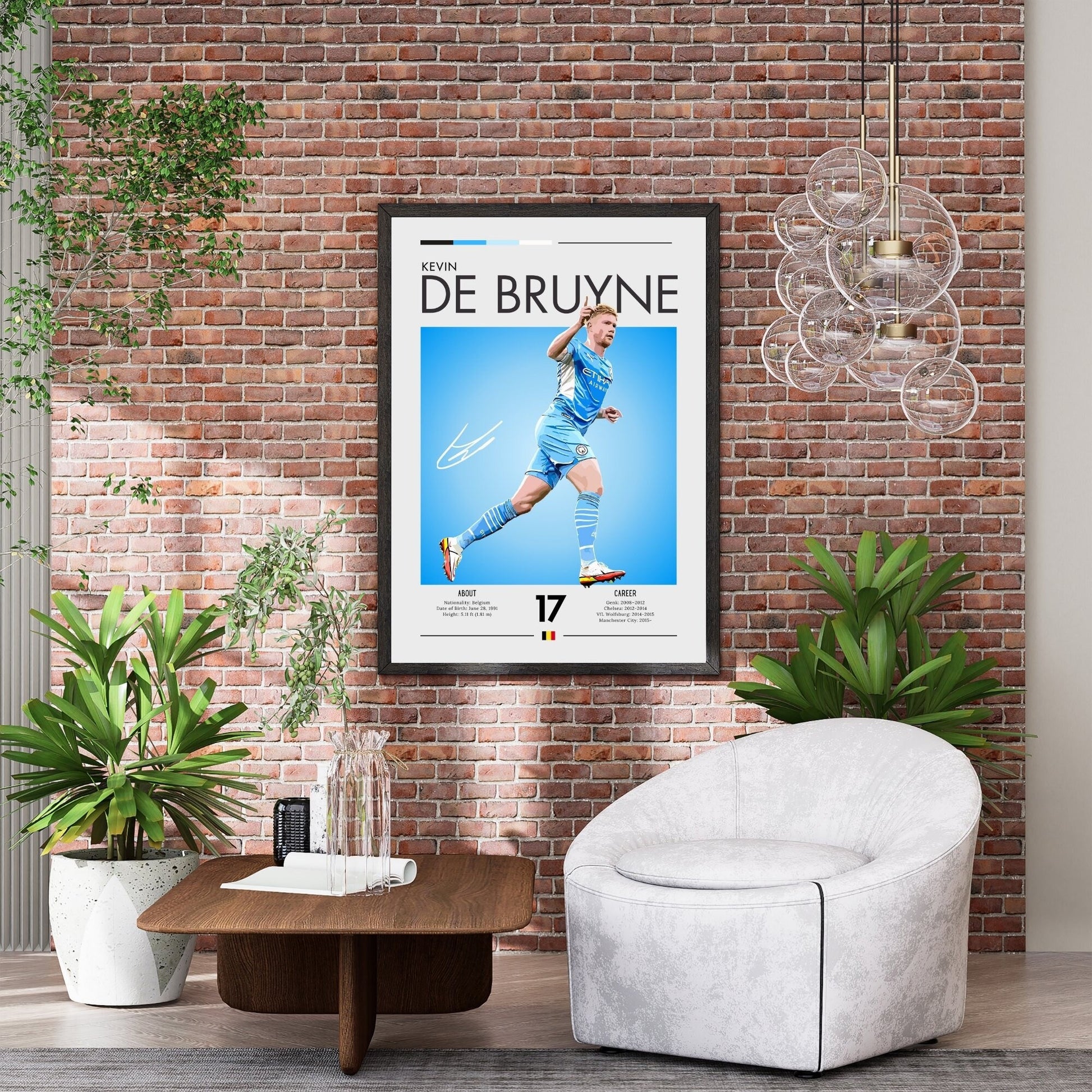 Kevin De Bruyne Poster