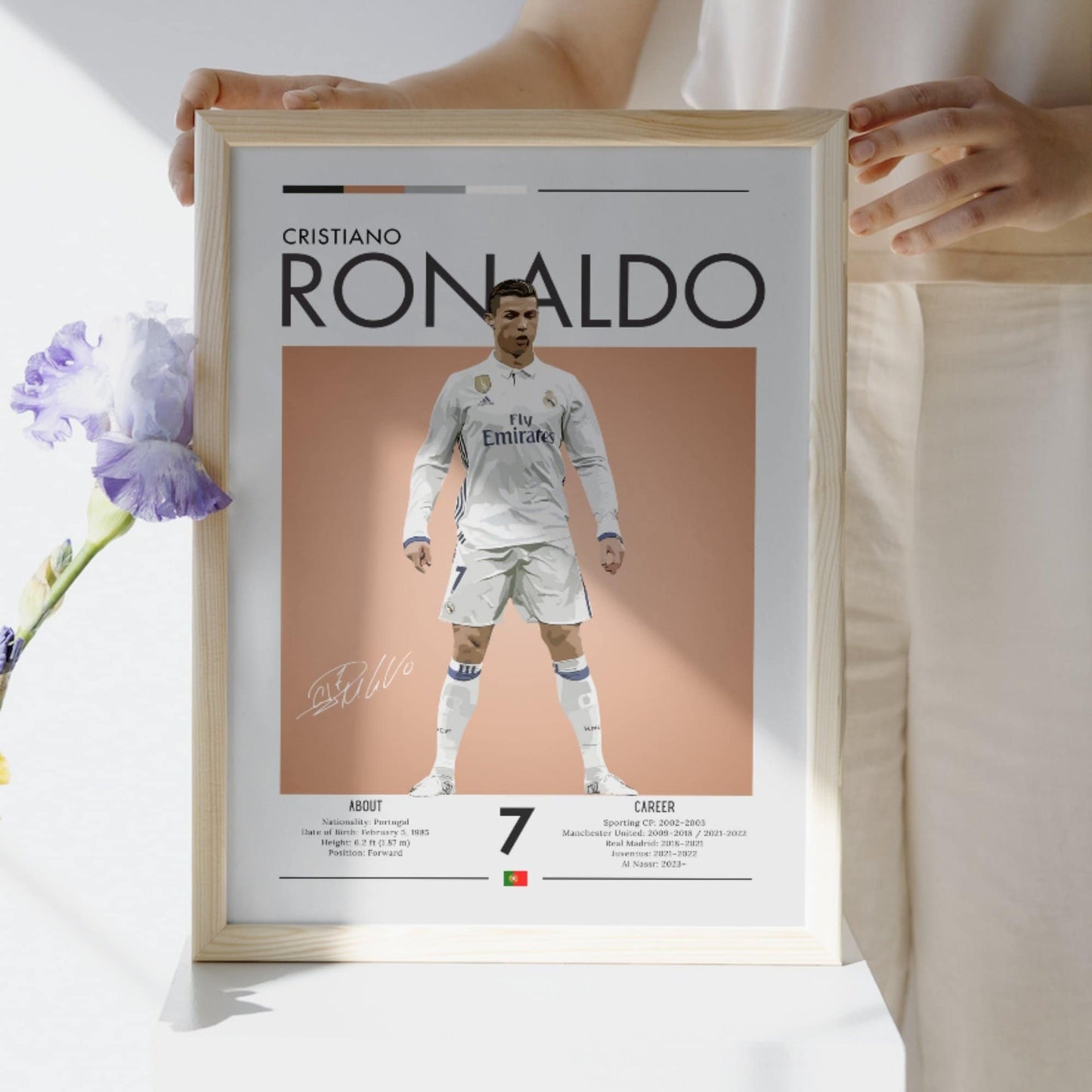 Cristiano Ronaldo Poster, Cristiano Ronaldo Print