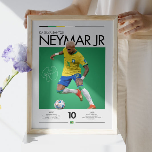 Neymar Jr Print, Neymar Jr Poster