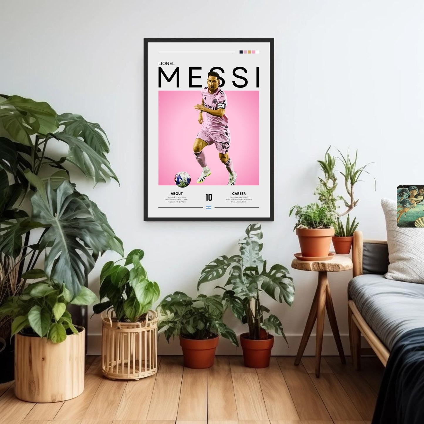 Lionel Messi Inter Miami poster